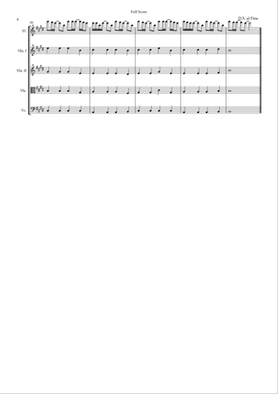 There Will Be Time Small Ensemble scores gallery preview page 4