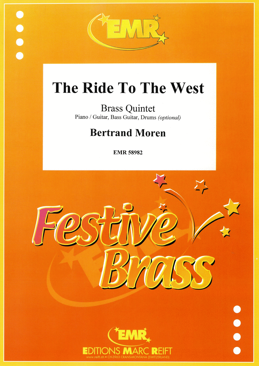 The Ride To The West Brass Quintet scores gallery preview page 1