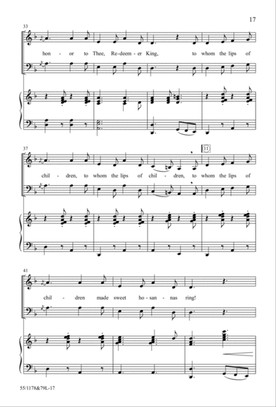 A Living Hope A Living Hope 4-Part scores gallery preview page 7