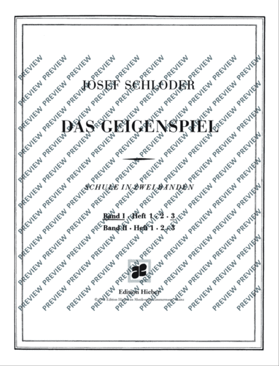 Das Geigenspiel Violin scores gallery preview page 2