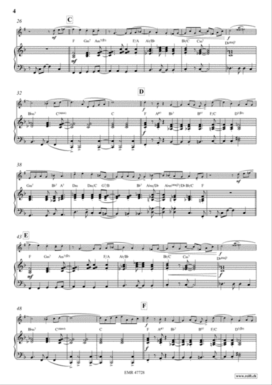 Jazzy Concerto Cornet scores gallery preview page 5
