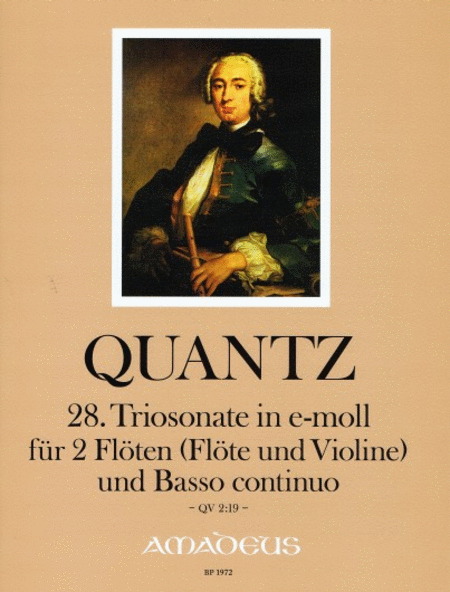 Trio Sonata no. 28 in E minor QV 2:19