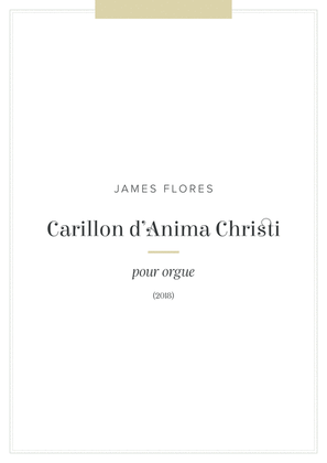 Carillon d'Anima Christi
