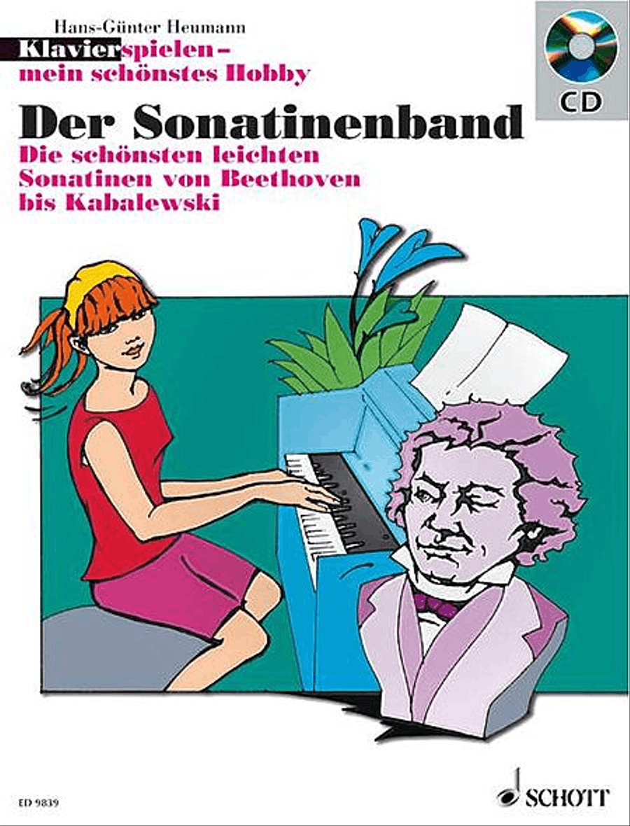 Heumann Sonata Book +cd Piano Solo scores gallery preview page 1