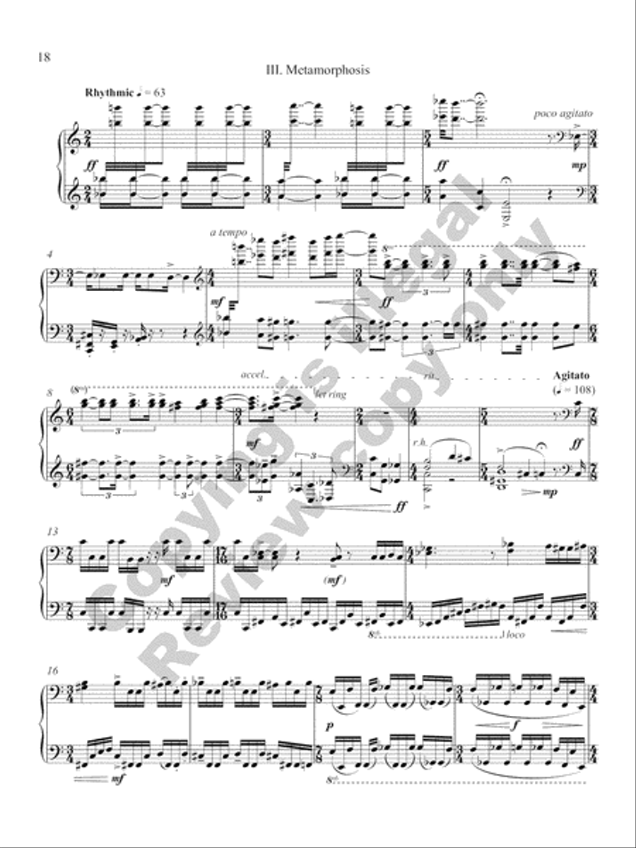 Orfeo in Asia Piano Solo scores gallery preview page 10