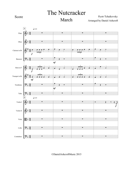 The Nutcracker March - Score and Parts image number null