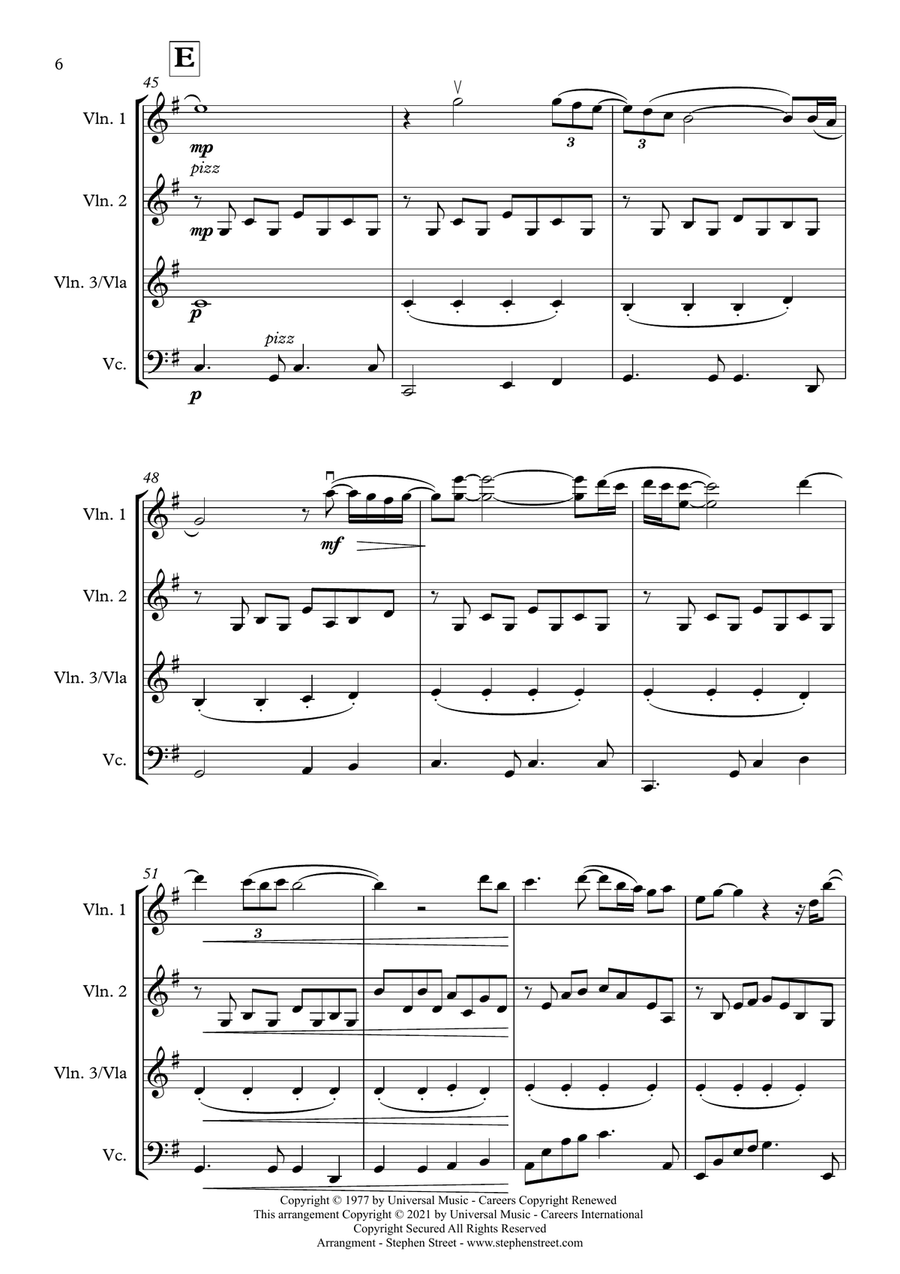 Songbird String Quartet scores gallery preview page 6