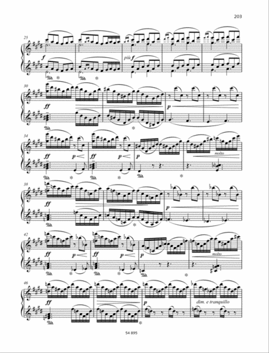 Peet Gynt-Suite No. 1 Piano Duet scores gallery preview page 4