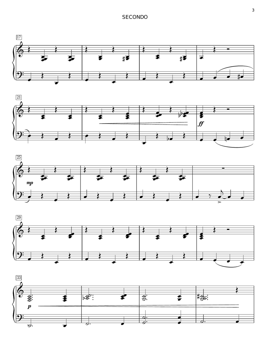 The Kansas City Rag Piano Duet scores gallery preview page 3