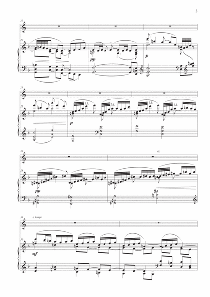 Prelude from "Suite Bergamasque" for Horn and Piano image number null
