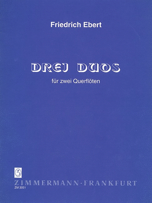 Book cover for 3 Duets