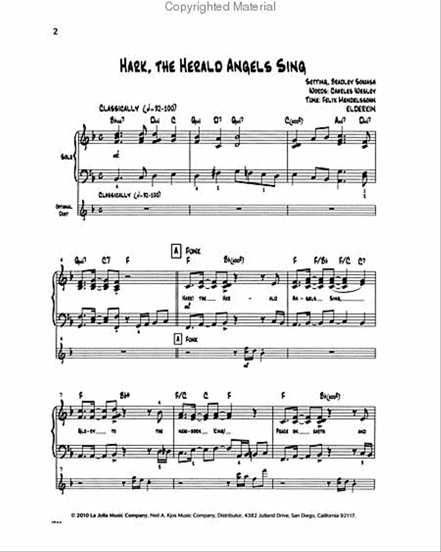 That's Jazz Christmas: Book Three Piano Method scores gallery preview page 2