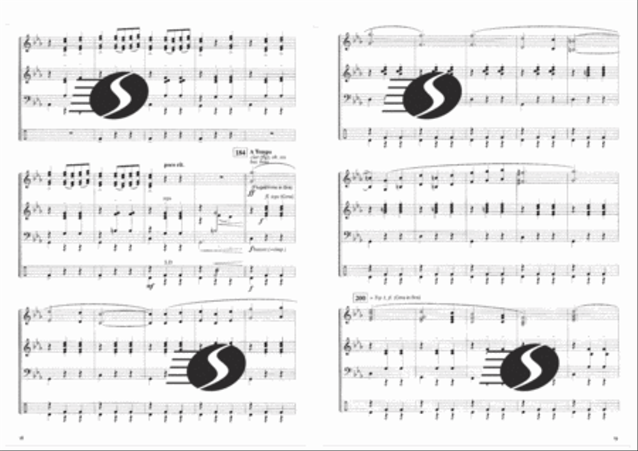 The Second Waltz Fanfare Band scores gallery preview page 8