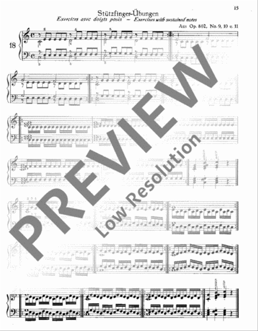 The practical Czerny Piano Solo scores gallery preview page 16