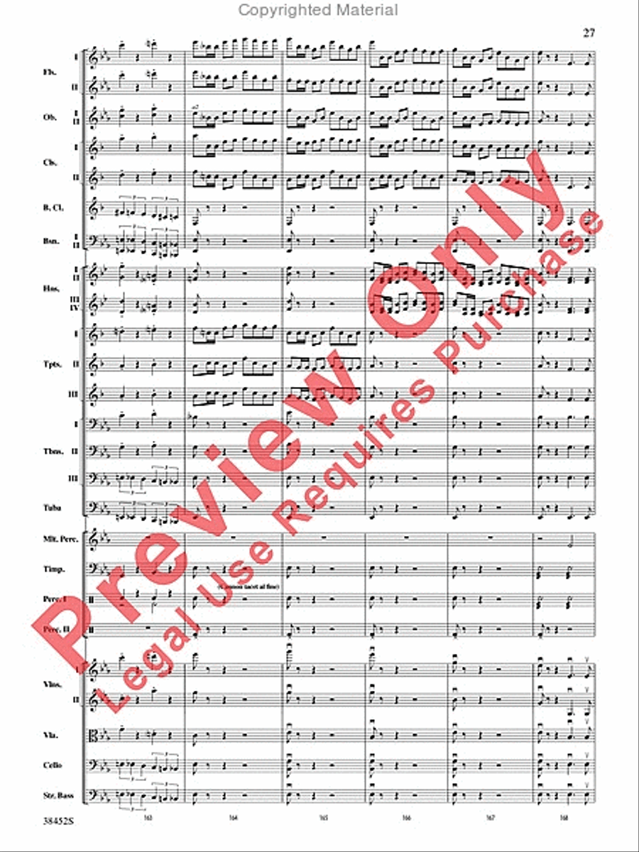 1812 Overture Full Orchestra scores gallery preview page 28