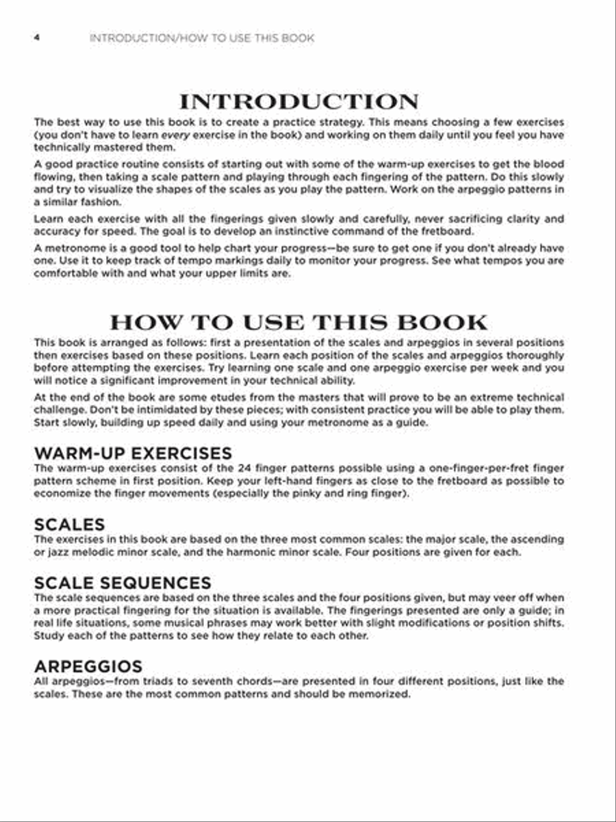 Guitar Training Exercises Guitar Tablature scores gallery preview page 5