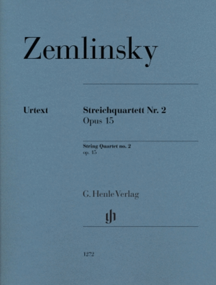 Book cover for String Quartet No. 2, Op. 15