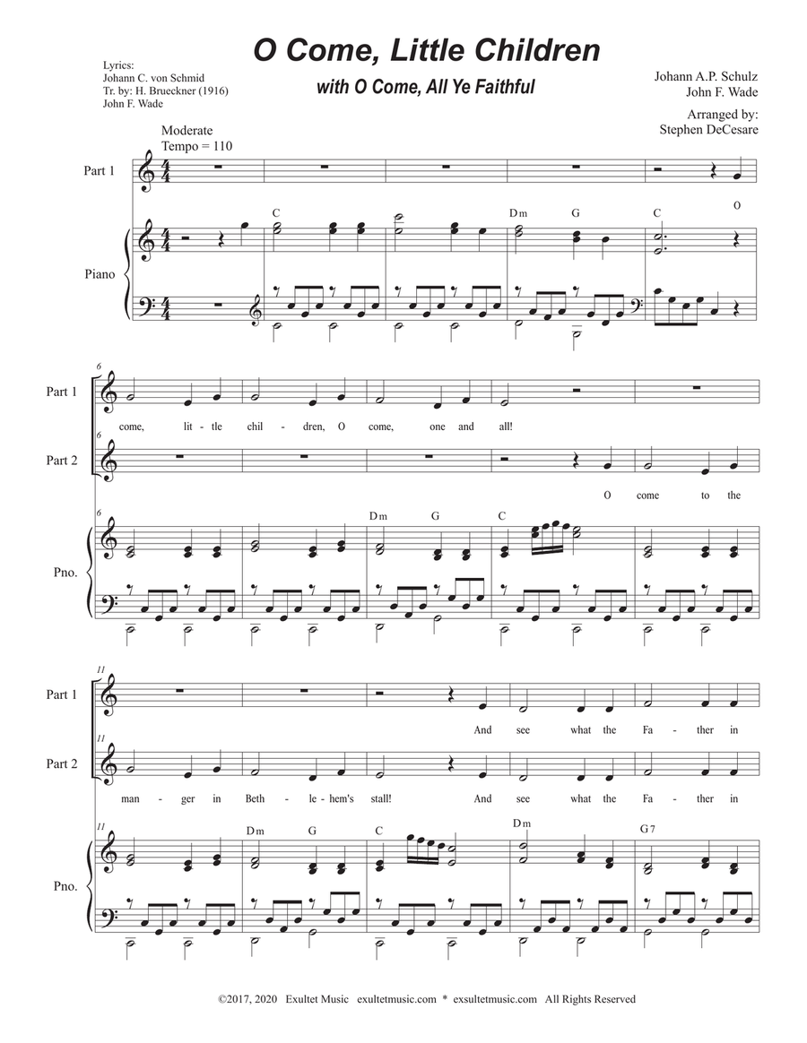 O Come, Little Children (with 
