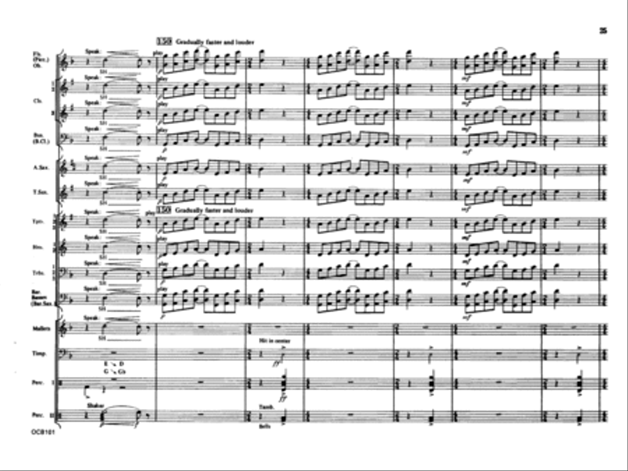 Mazama Concert Band scores gallery preview page 24