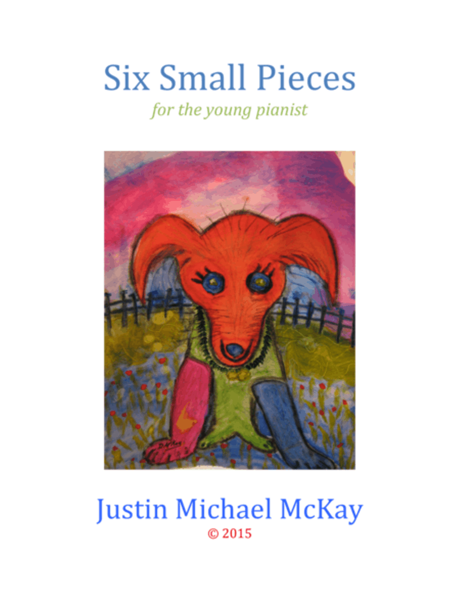 Six Small Pieces for the young pianist Piano Solo scores gallery preview page 1