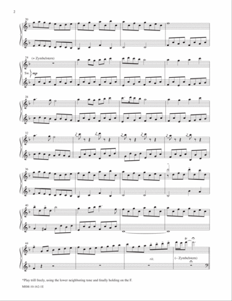 Angels We Have Heard on High Choir scores gallery preview page 2