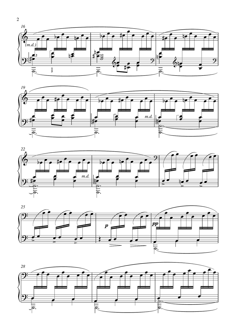 Debussy-Prelude (Pour le piano) for piano solo image number null