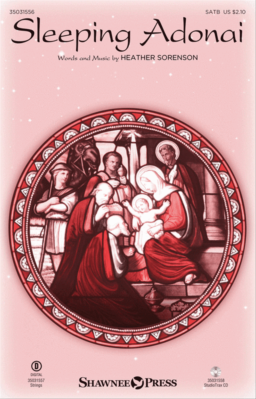 Sleeping Adonai 4-Part scores gallery preview page 1