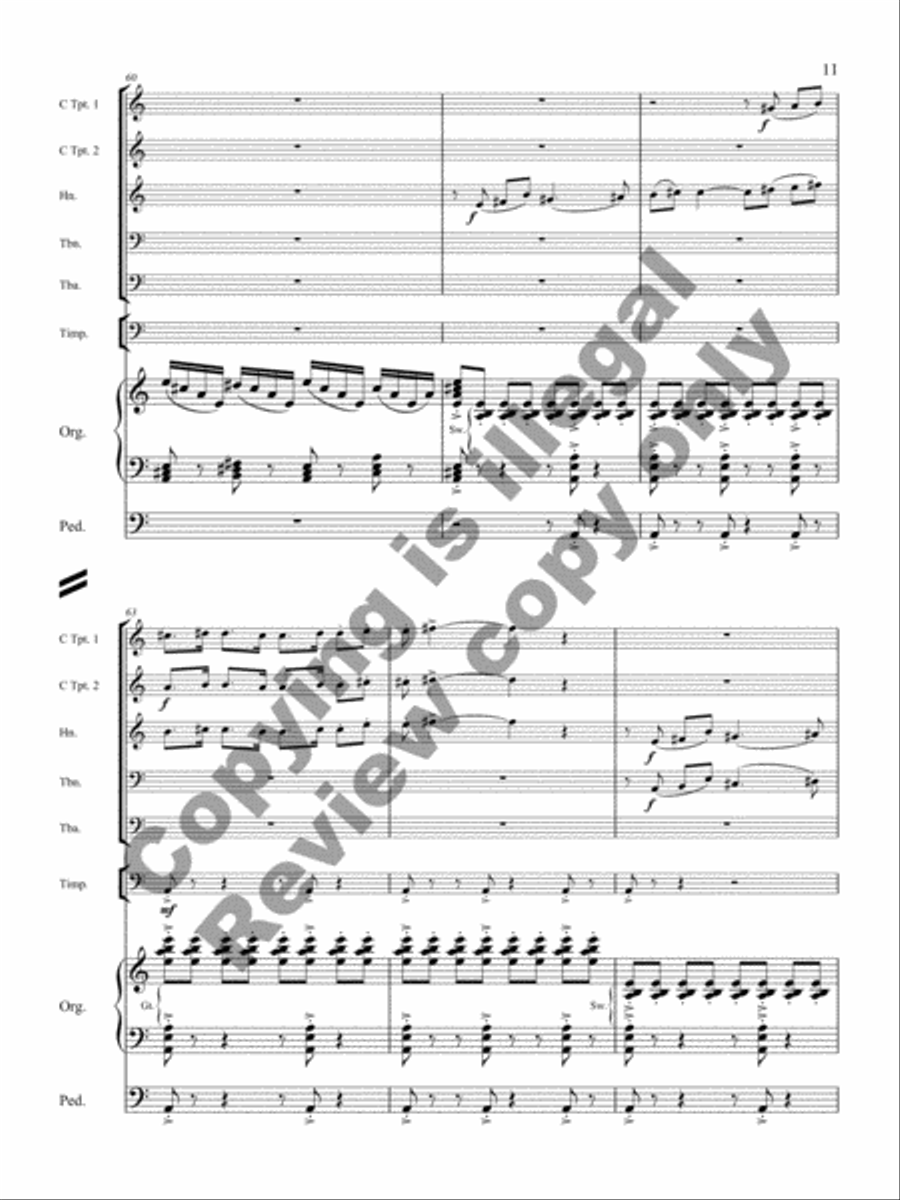 Flourishes Horn scores gallery preview page 18