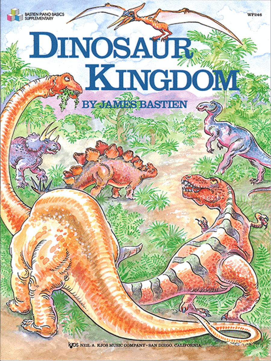 Dinosaur Kingdom Piano Method scores gallery preview page 1
