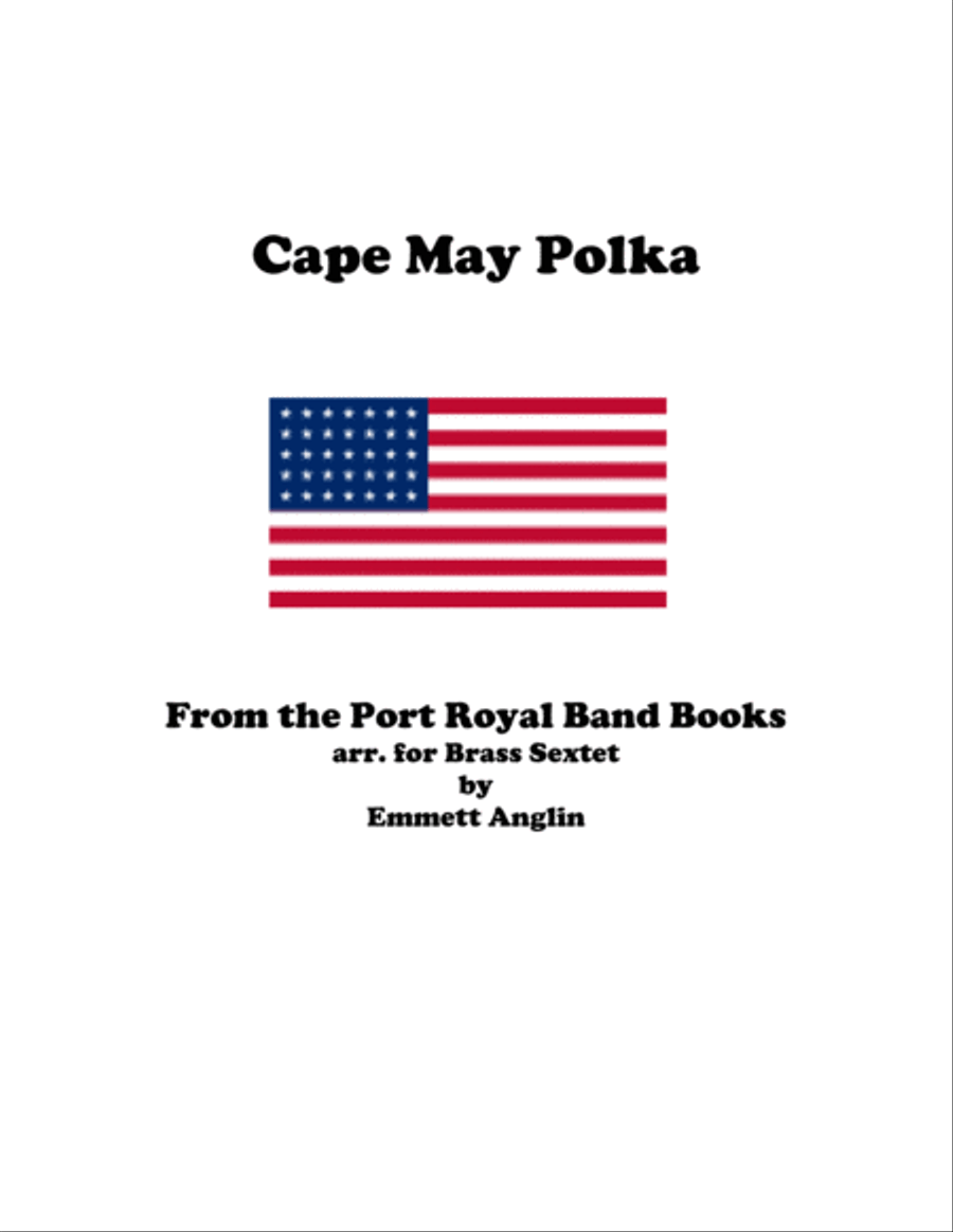 Cape May Polka - Brass Sextet from the Civil War Brass Ensemble scores gallery preview page 1