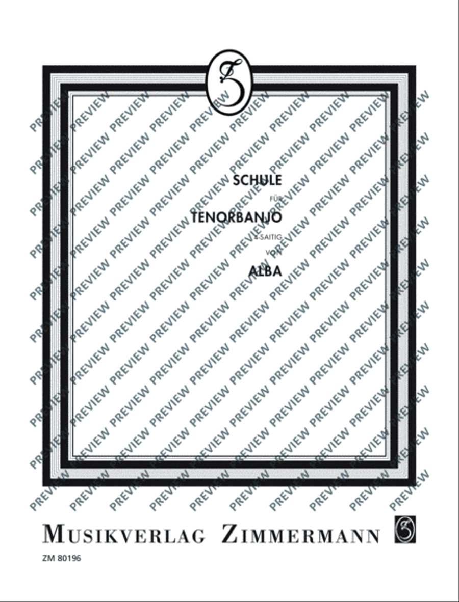 Schule für Tenorbanjo (4-saitig) Banjo scores gallery preview page 4