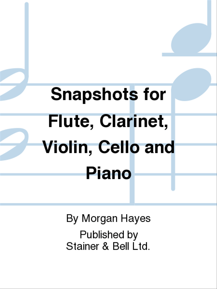 Snapshots for Flute, Clarinet, Violin, Cello and Piano Clarinet scores gallery preview page 1