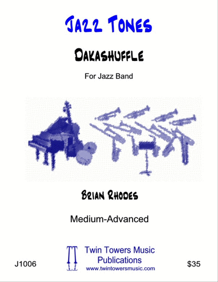 Dakashuffle Jazz Ensemble scores gallery preview page 1