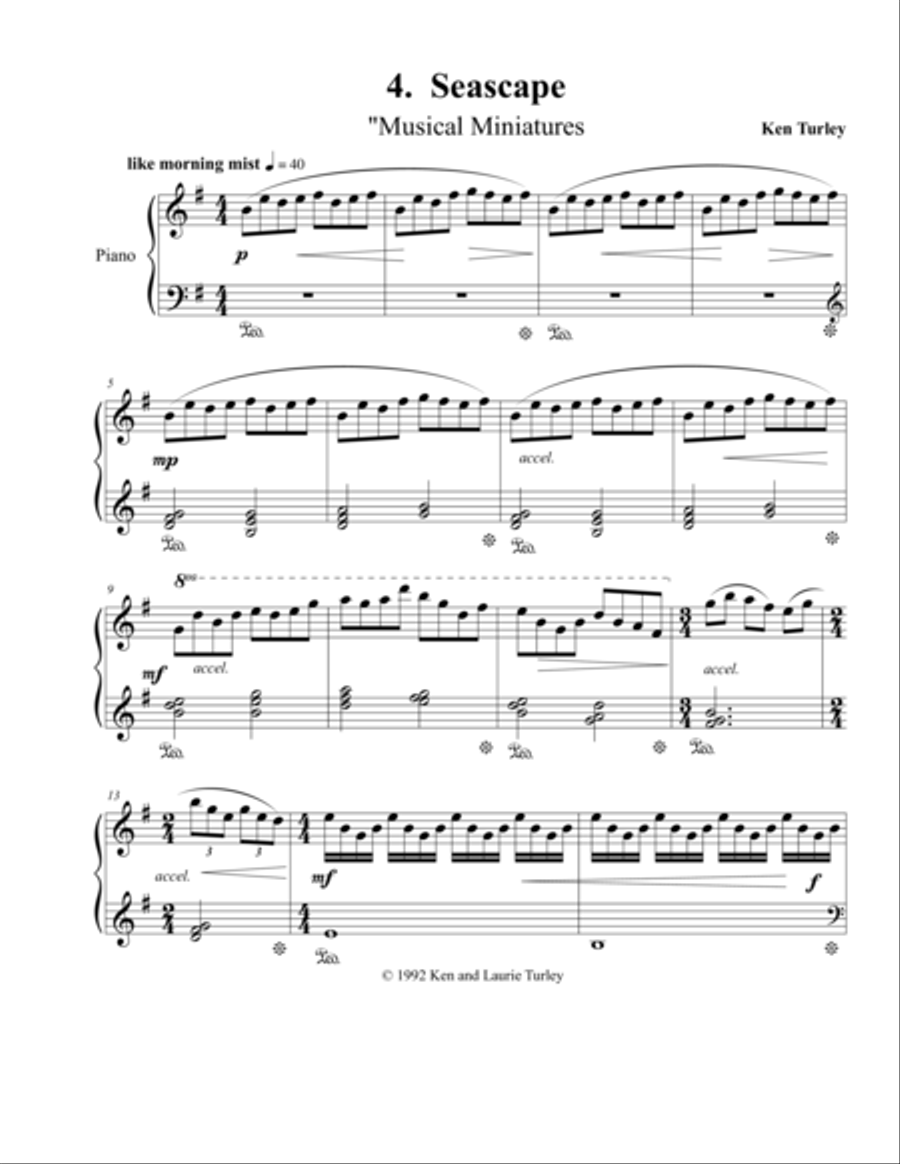 Musical Miniatures 4. 