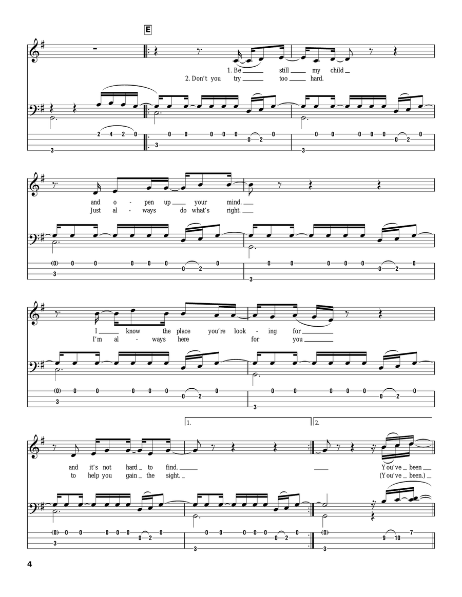 Heaven Is Where The Heart Is Electric Guitar scores gallery preview page 4