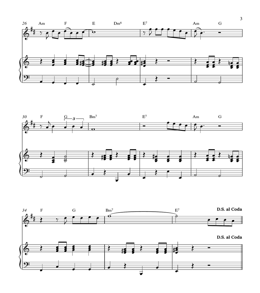 California Dreamin' B-Flat Clarinet scores gallery preview page 3