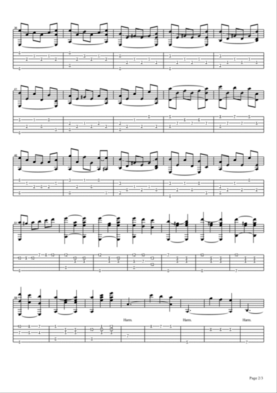 Tumbalalaika Tumbalalaika Acoustic Guitar scores gallery preview page 2