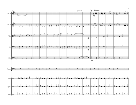Guernsey Local Anthem (Sarnia Cherie) for String Orchestra & Percussion image number null