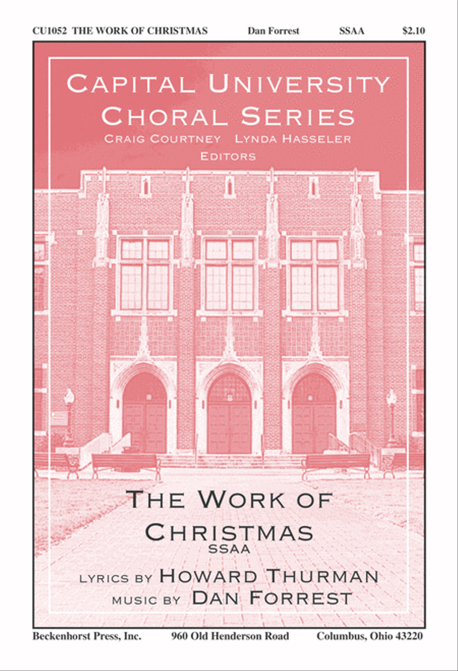The Work of Christmas - SSAA SSAA scores gallery preview page 1