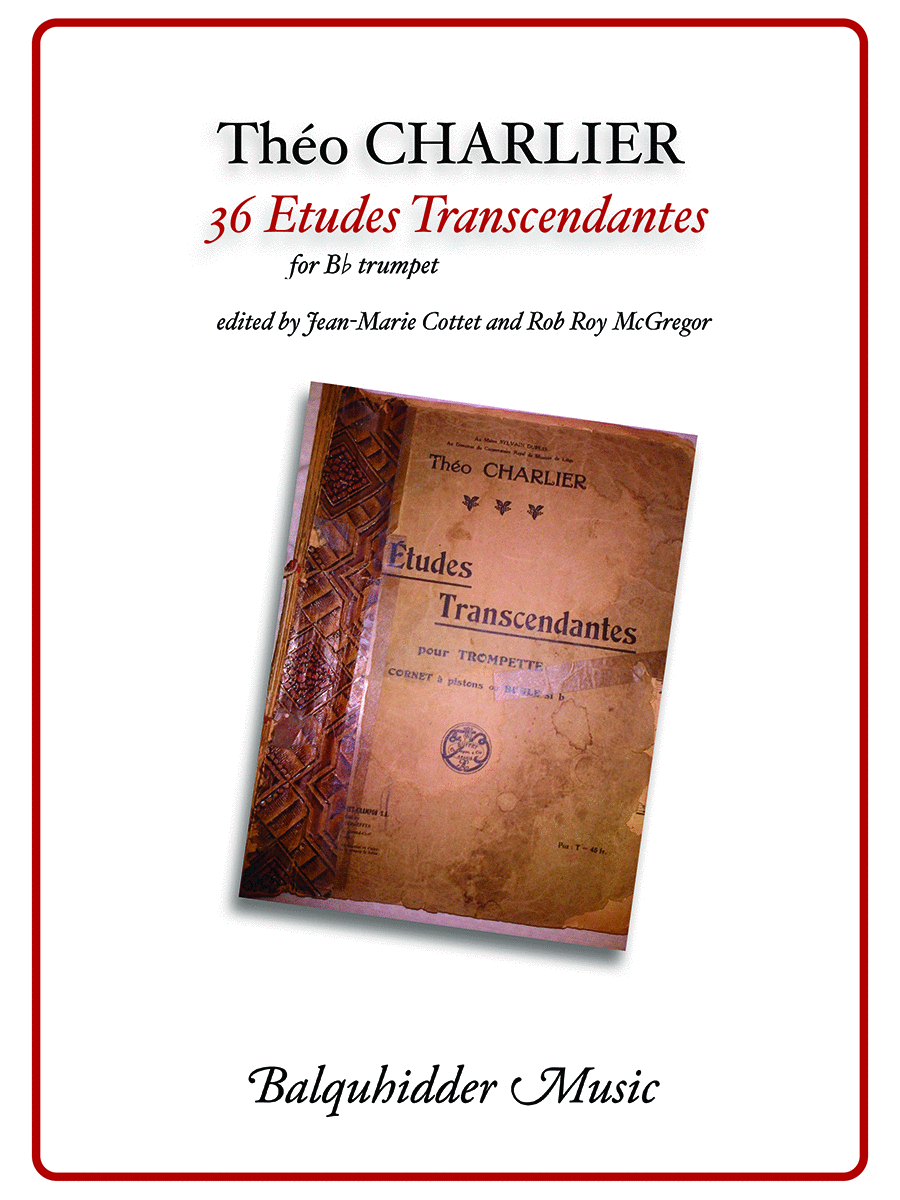 Charlier Etudes No. 1-36 B-Flat Trumpet scores gallery preview page 1