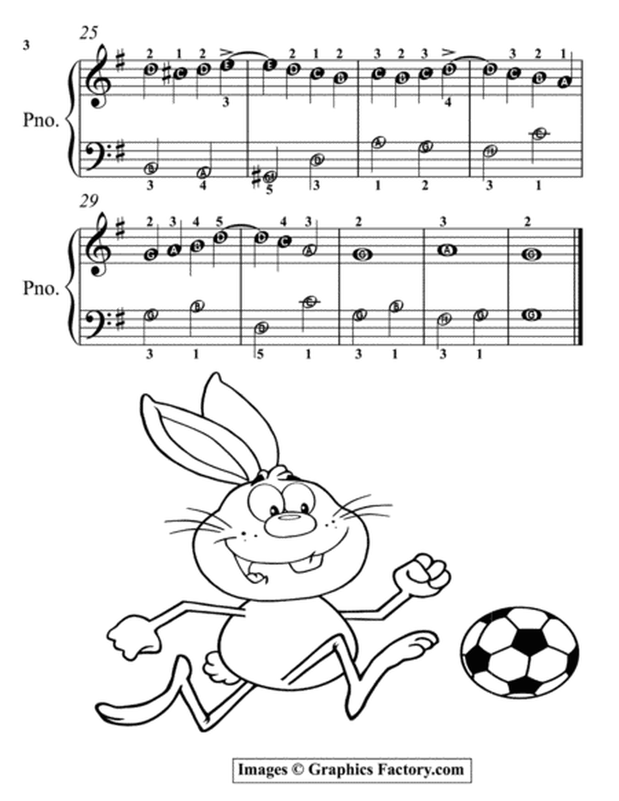 Bumble Boogie Ragtime for Easiest Piano Booklet C