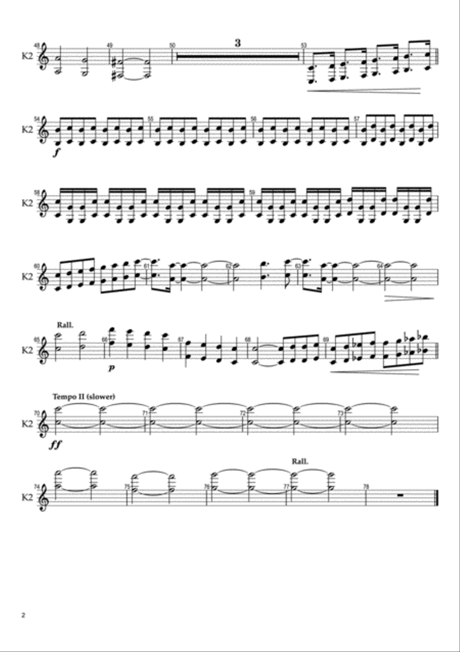 Come What May Small Ensemble scores gallery preview page 5