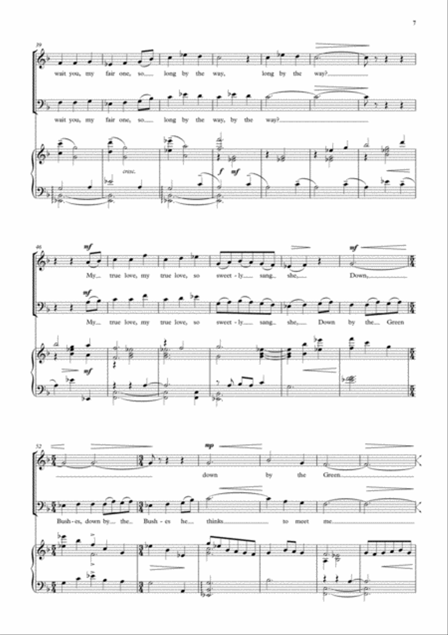 A Fancy of Folksongs A Fancy of Folksongs 4-Part scores gallery preview page 12