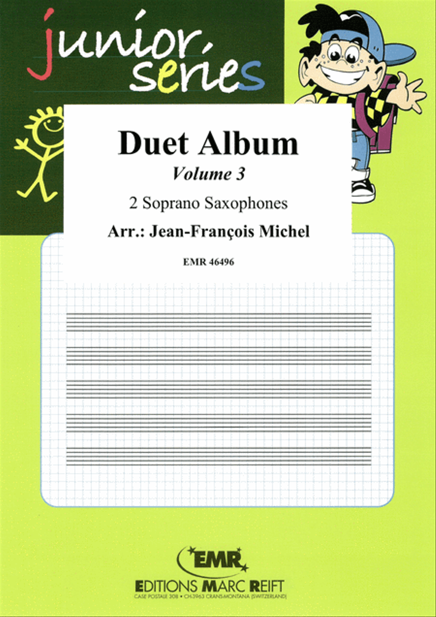 Duet Album Vol. 3 Duet Album Vol. 3 Soprano Saxophone scores gallery preview page 1