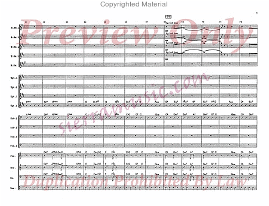 St. Thomas Big Band scores gallery preview page 8
