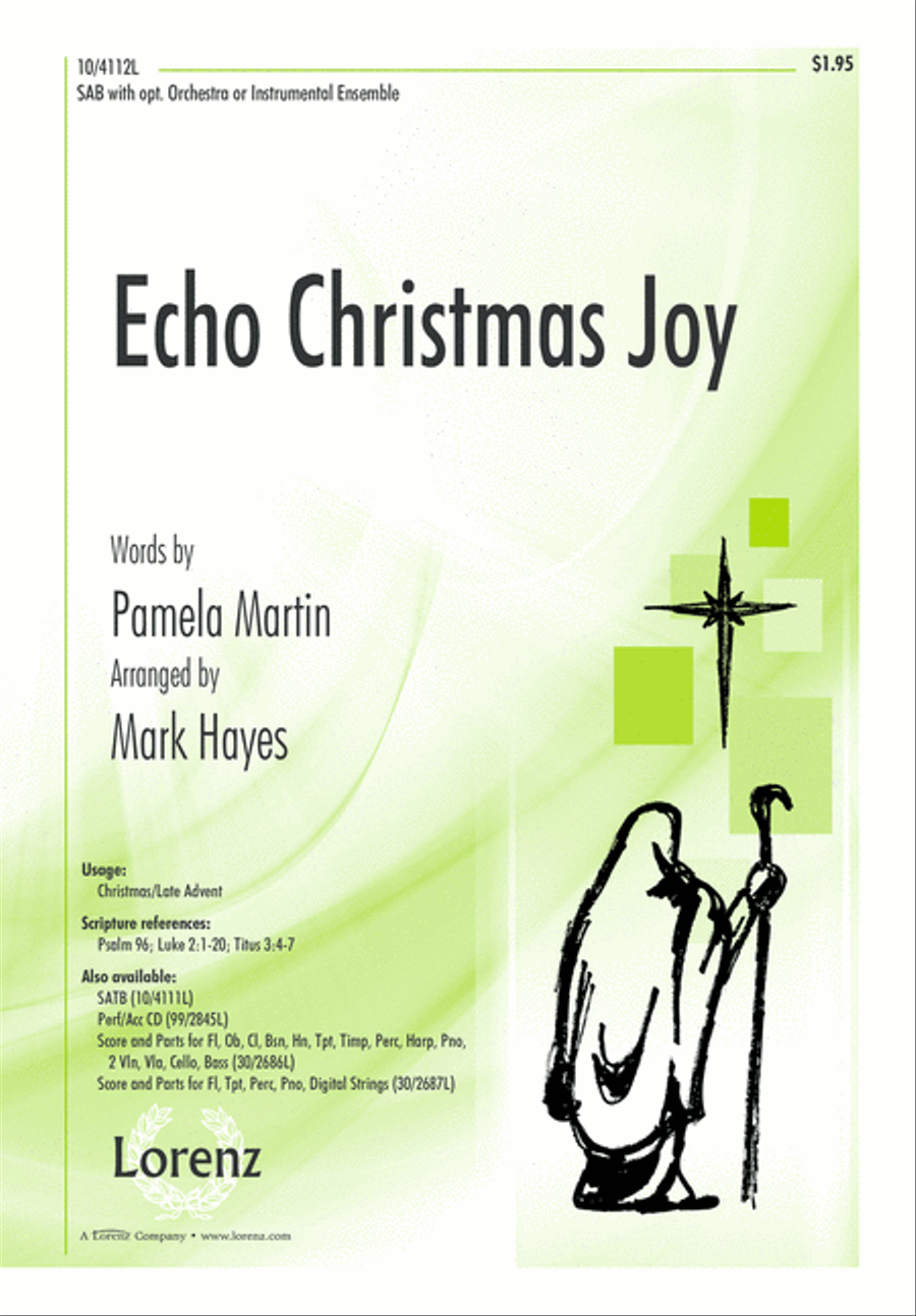 Echo Christmas Joy Echo Christmas Joy 3-Part scores gallery preview page 2