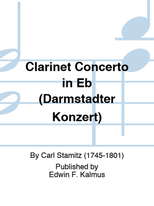Clarinet Concerto in Eb (Darmstadter Konzert)