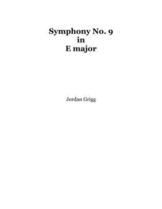 Book cover for Symphony No.9 in E major