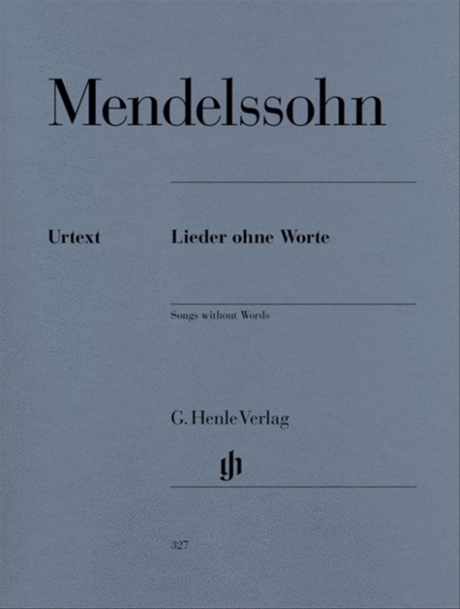 Mendelssohn - Songs Without Words Urtext Piano Solo scores gallery preview page 1