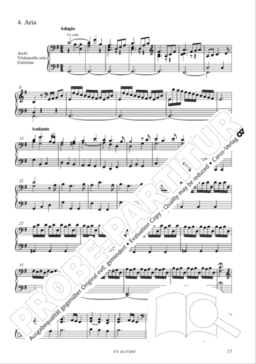 Ode for St. Cecilias Day 4-Part scores gallery preview page 18